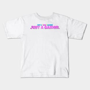 Not A "Girl" Gamer Kids T-Shirt